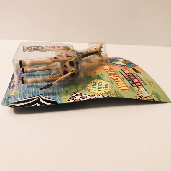 Vtg 1993 Imperial Wild Animal Giraffe Wind Up Action Toy - Picture 12 of 14